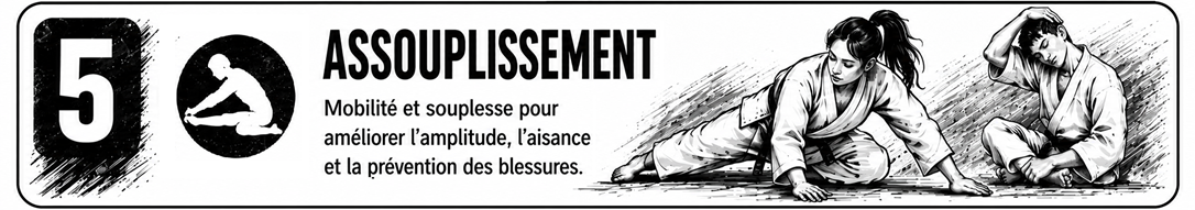 Assouplissement : mobilité, amplitude et prévention des blessures