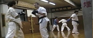 Travail technique en dojo au Japon