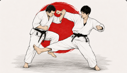 Nage-waza : projection et balayage