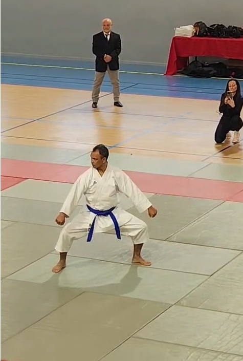 Enseignants du club au dojo