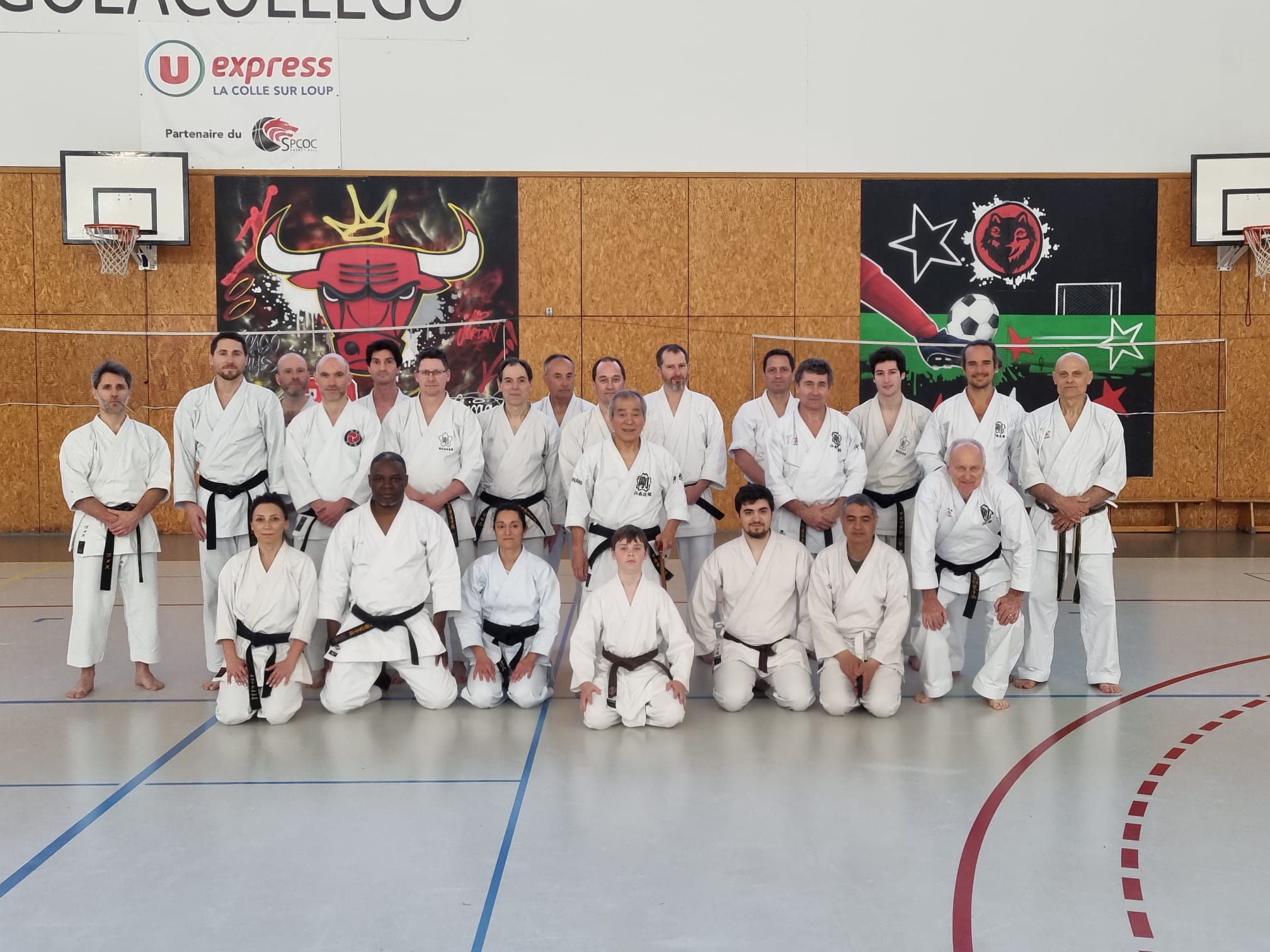 Le club de Biot avec senseï Oshiro (Mars 2025)